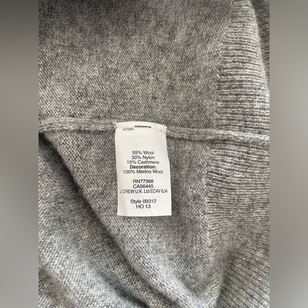 J. Crew Sweater with Cashmere ~ M - Picture 6 of 7